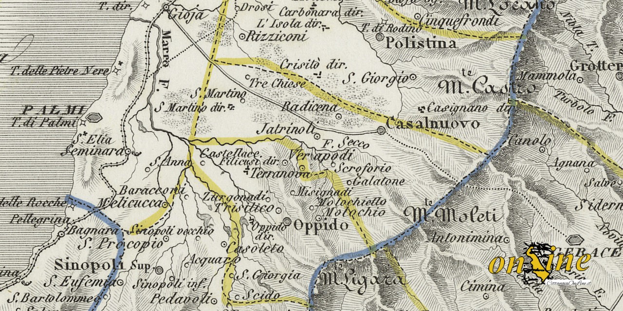 Atlante Geografico degli Stati Italiani Attilio Zuccagni-Orlandini (Firenze, 1844)