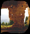 Vista dai ruderi del castello