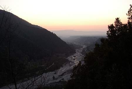 vista sul Torrente Serra - Foto dell'autore