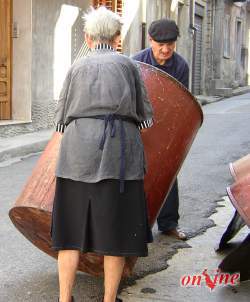 la preparazione delle giare