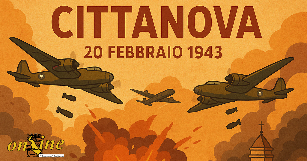 bombardamento aereo degli anglo-americani su Cittanova del 20 febbraio 1943