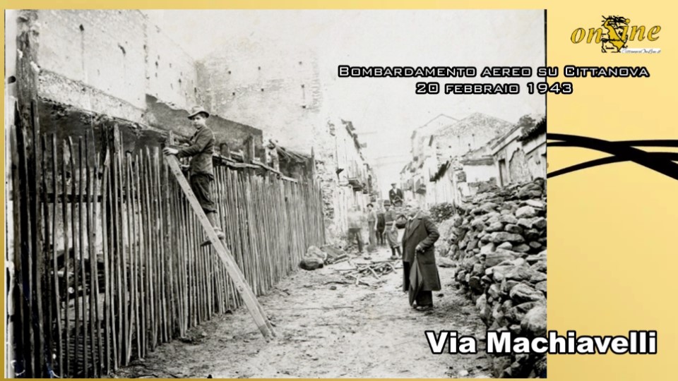 bombardamento aereo degli anglo-americani su Cittanova del 20 febbraio 1943