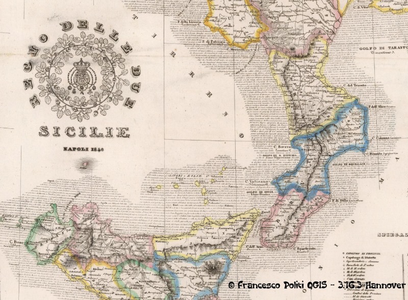 Regno delle Due Sicilie giuseppe rodini 1846