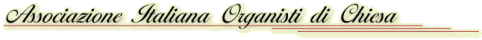 Associazione Italiana Organisti di Chiesa