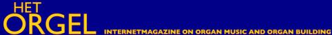 internet magazine on organ music and organ building