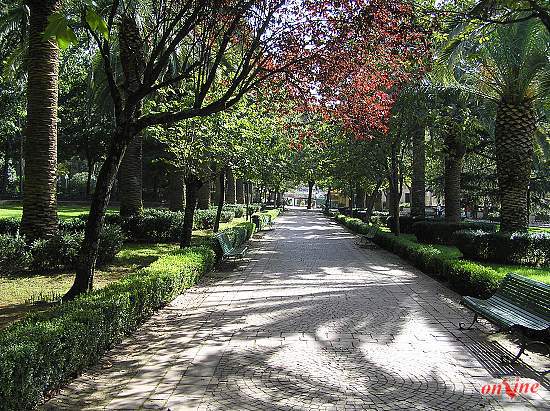 Giardini pubblici: vialetto interno