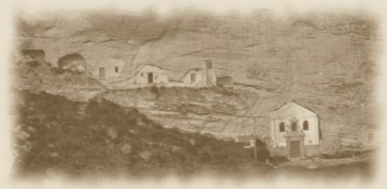 Vista del santuario della Madonna della Grotta